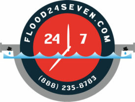 Logo of Flood 24 Seven on Long Island NY